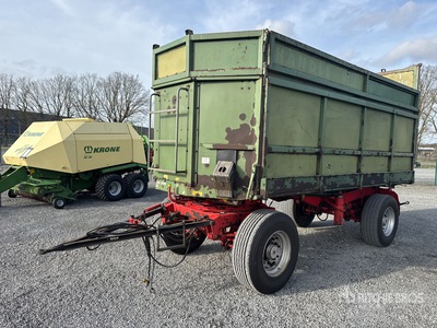 2000 Rudolph & Sohn DK 280 S Turntable 3-Way End Dump Trailer