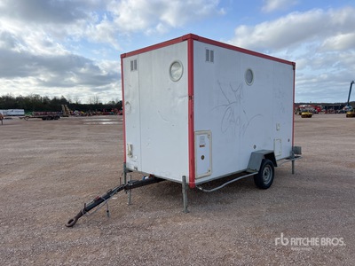 2016 CNSE S/A Bungalow De Chantier 1 Essieu Roadwork Cabin Divers