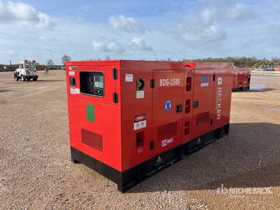 2026 Becker BDG-150S Skid-Mounted Generator Set (Unused)