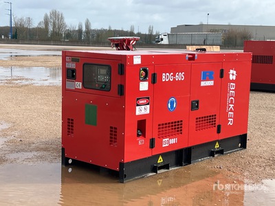 2026 Becker BDG-60S Groupe Electrogene (Non Utilise) Generator Set (Unused)