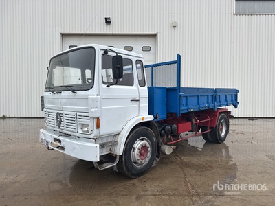 1986 Renault JS00C2 4 4x2 Camion Benne Tipper Truck