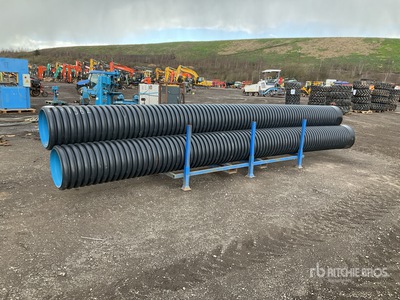 Quantity of (2) 6m Length Drainage Pipe