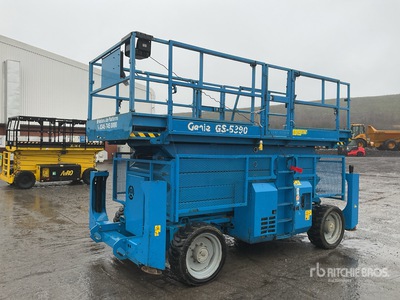 2012 Genie GS5390 4x4 Diesel Elevador de tijera