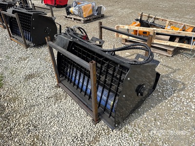 2026 GIYI GY-M48 48 In. Mélangeur de béton Skid Steer (Unused)