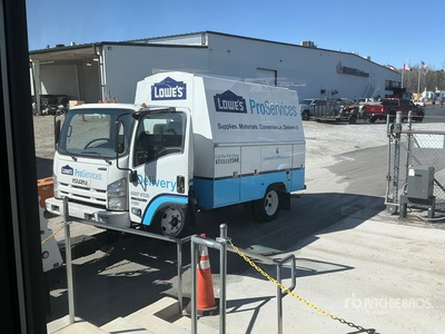 2014 Isuzu NPR HD 4x2 Flatbed Dump Truck