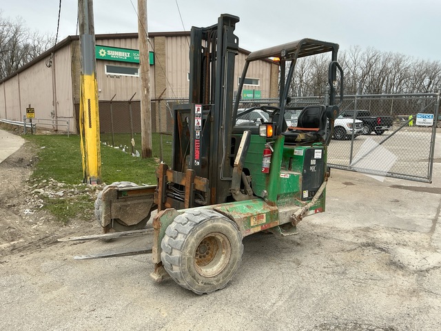 2018 Moffett M8 55.3P 5500 lb 3x3 Truck Mounted Forklift