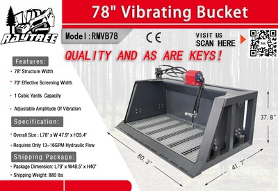 2026 Raytree RMVB78 70 in Divers - Accessoires pour chargeuse à différentiel (Unused)