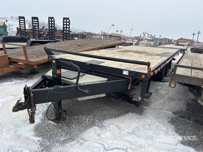 2023 Canada Trailers 10500 lb 22 ft T/A Flatbed Trailer