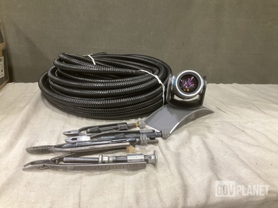 (3) Flexible Corrugated Hoses, (1) Video Conferencing Camera & Assorted Items