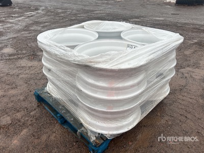 Quantity of (8) Steel Rims (Unused)