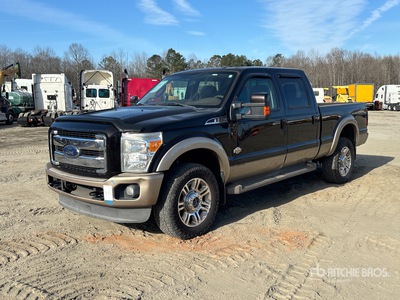 2013 Ford F-350 Lariat King Ranch 4x4 Crew Cab Pickup
