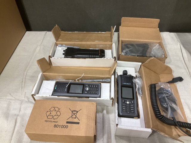 (3) Harris Unity XG-100 Full Spectrum Radios