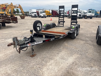 2022 Pratt CP0510 16 ft T/A Equipment Trailer