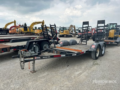 2019 Pratt CP0510 14 ft T/A Equipment Trailer
