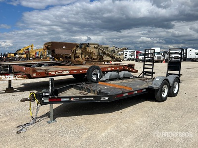 2020 Pratt CP0614 14 ft T/A Equipment Trailer