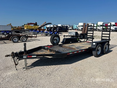 2021 Pratt CP0614 17 ft T/A Equipment Trailer
