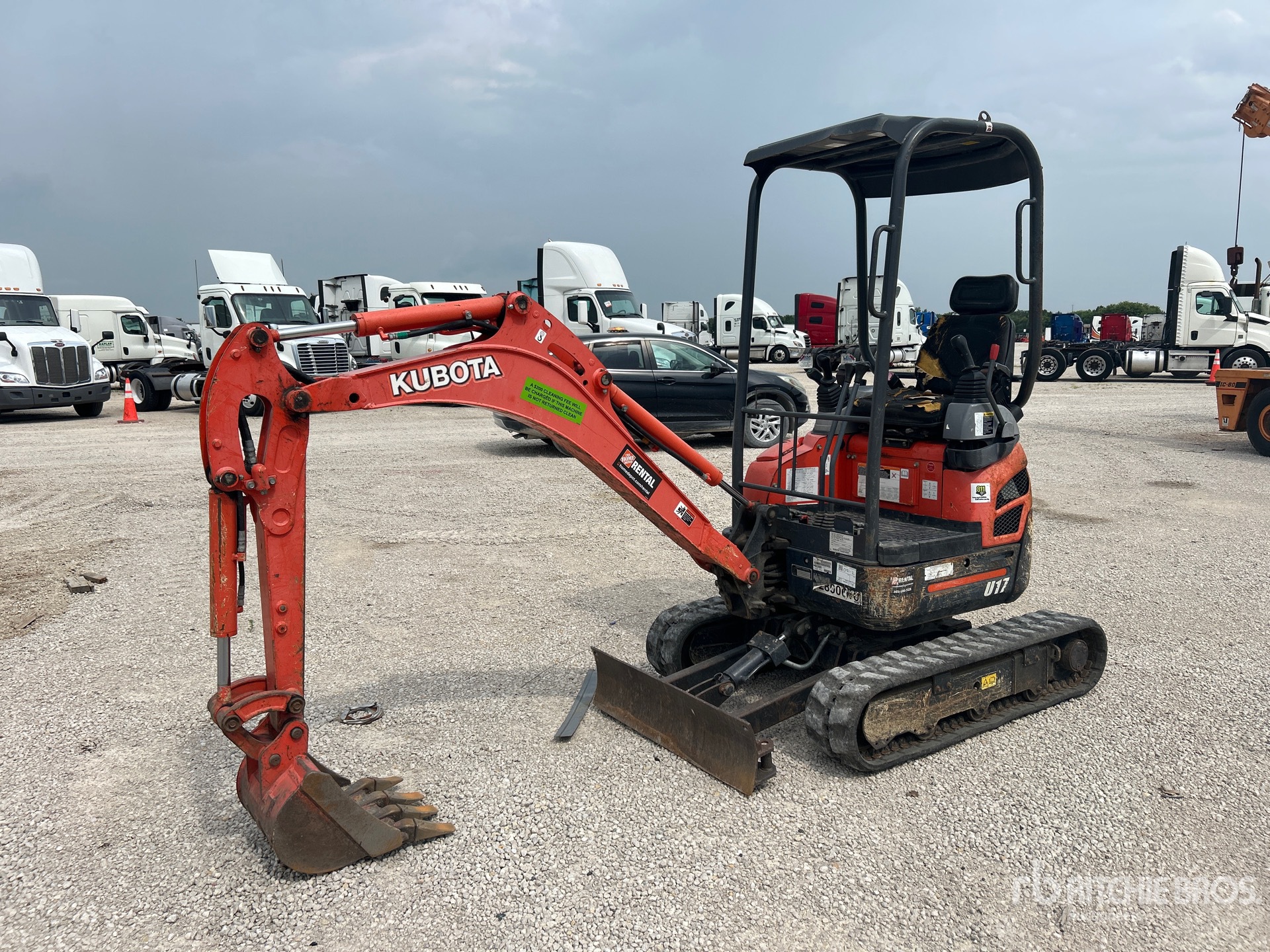 2019 Kubota U17 Mini Excavator
