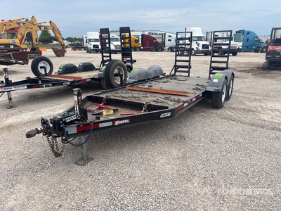 2020 Pratt CP0614 19 ft T/A Equipment Trailer