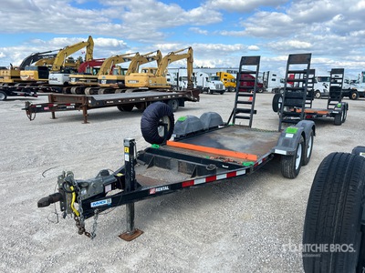 2020 MMDI 510RCMPH 14 ft T/A Equipment Trailer