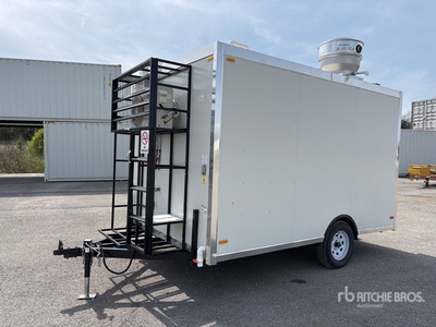 2025 FUD 12 ft S/A Food Concession Trailer