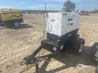 2019 Shindaiwa DGK15F 15 kVA Mobile Generator Set