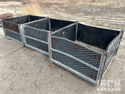 Quantity of (3) Pallets of 4x4 ft Bins