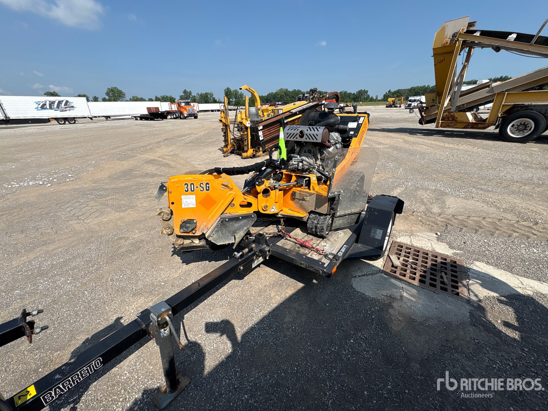2021 Barreto E30SGB Tracked Stump Grinder