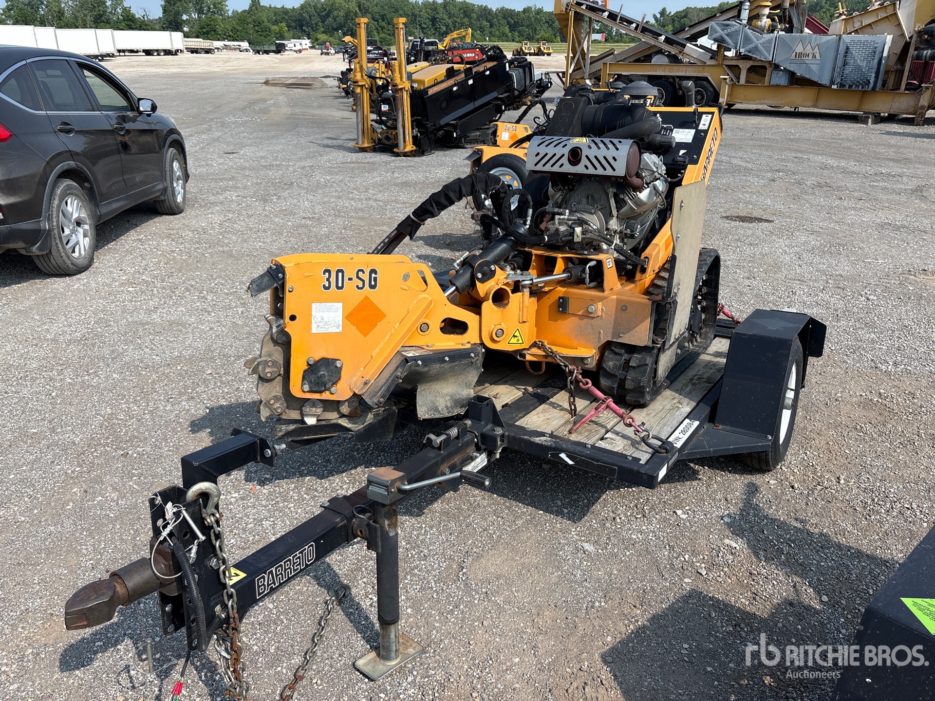 2021 Barreto E30SGB Tracked Stump Grinder