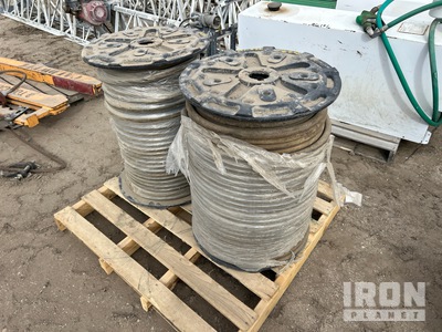 2 spools of 1 inch hose Tuyau (Unused)