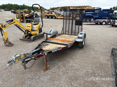 2019 Pratt CP0407 4400 lb 7 ft S/A Remorque pour équipement