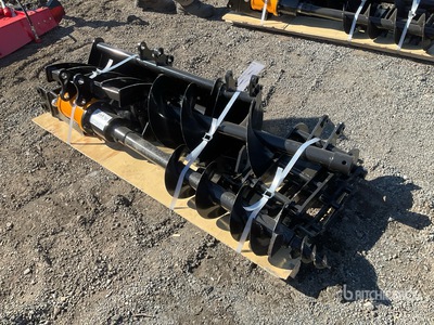 Quantity of (8) 2025 VICSEC VCA-8 Mini Excavator Attachments (Unused)