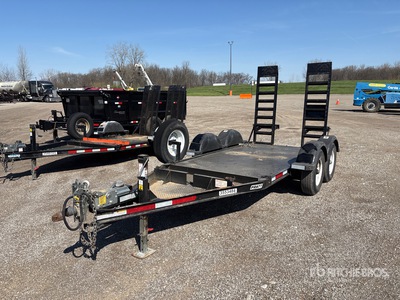 2022 Pratt CP0510 10 ft T/A Plant Trailer