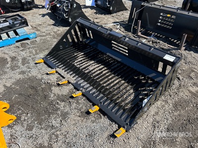 2025 GIYI GY-RB66 66 in Skeleton Skid Steer Bucket (Unused)