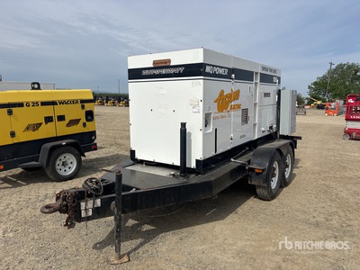 Whisperwatt df-1950k 180 kVA Mobile Generador