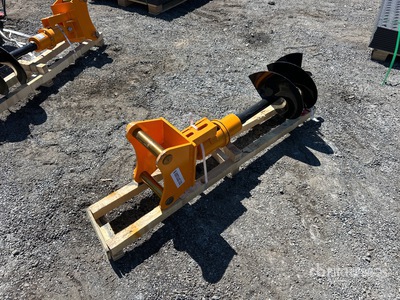 2026 GIYI 34 in Tarière pour excavatrice - Fits Cat 305 (Unused)