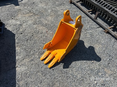 2026 GIYI GY-BK 12 in Digging Excavator Bucket - Fits Cat 305 (Unused)