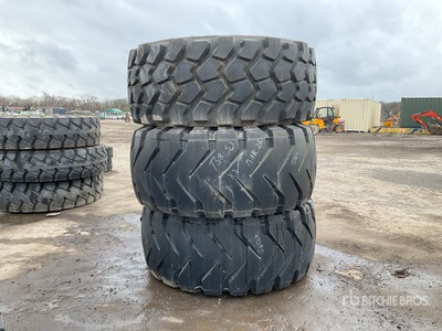 Quantity of (3) 26.5R25 Tires