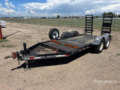 2019 Snake River 14 ft T/A Equipment Trailer
