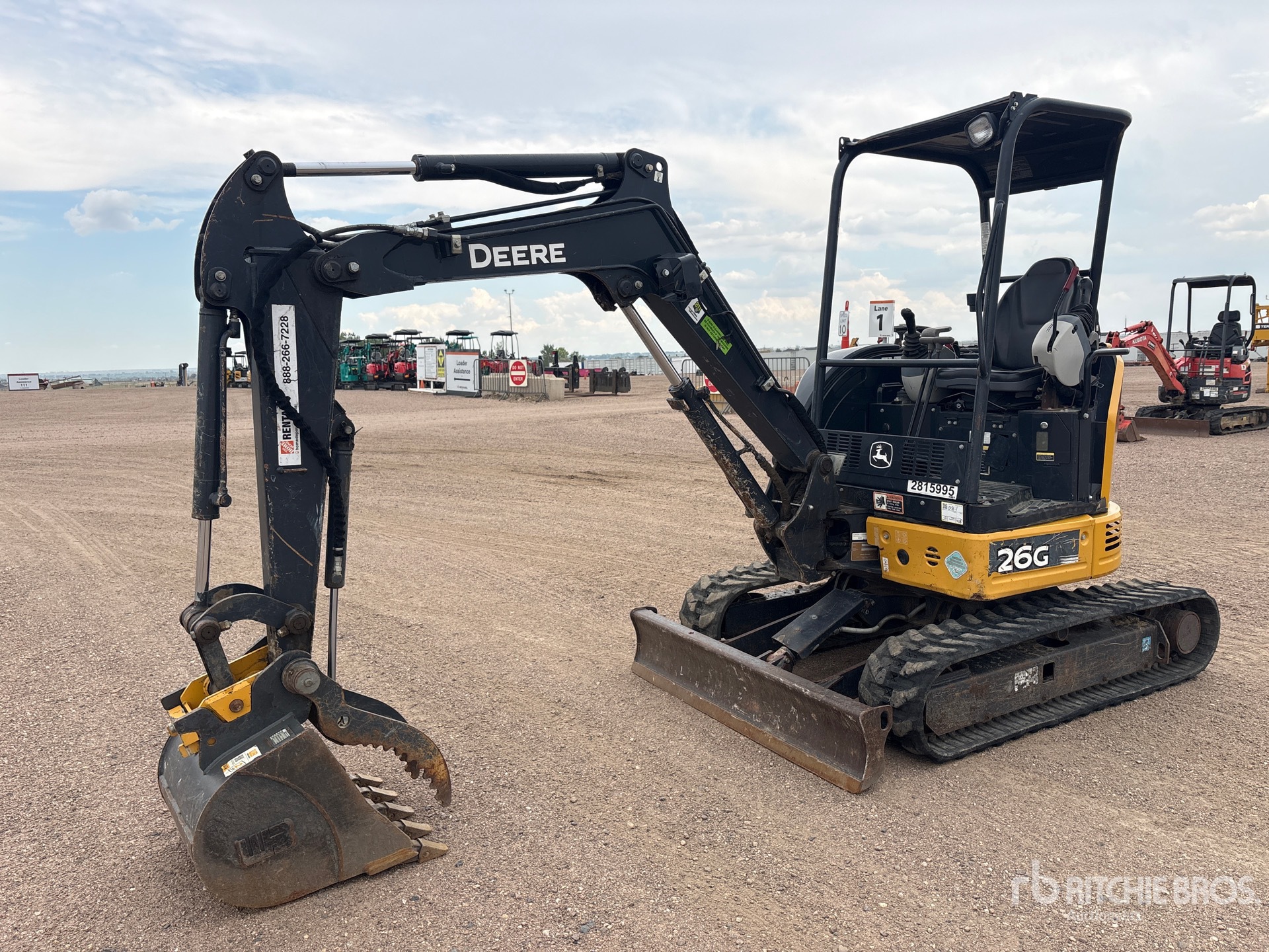 2024 John Deere 26G Mini Excavator