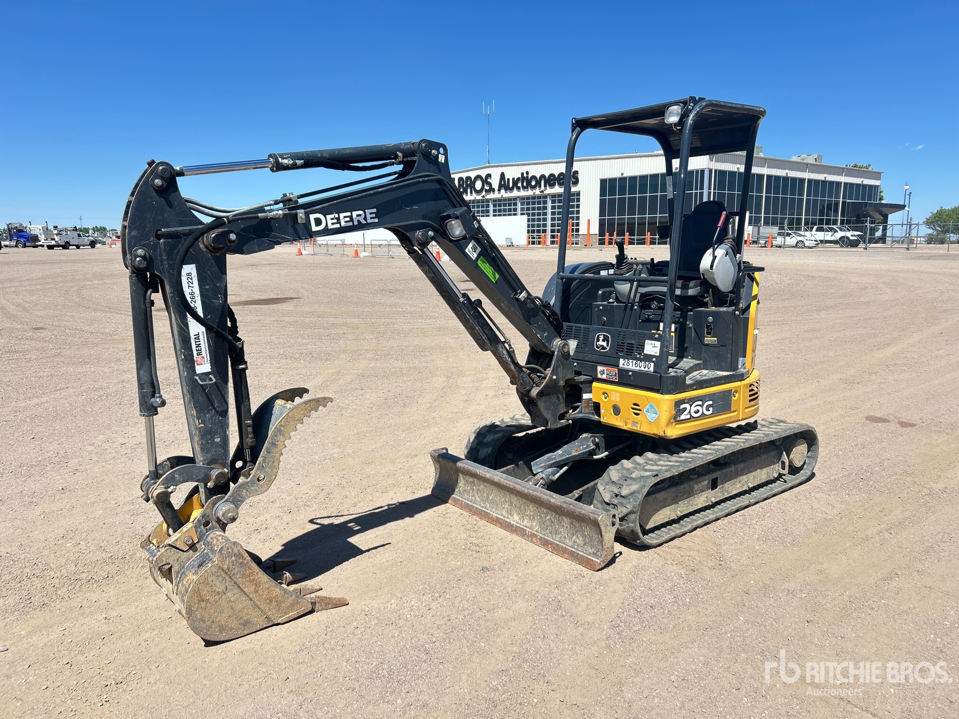 2024 John Deere 26P Mini Excavator