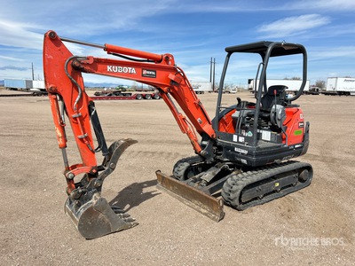 2019 Kubota KX71-3S4R1 Mini Excavator