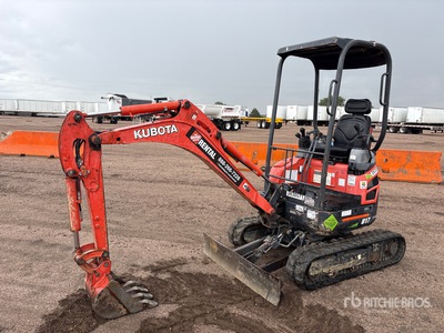 2018 Kubota U17VR1 Mini Excavator