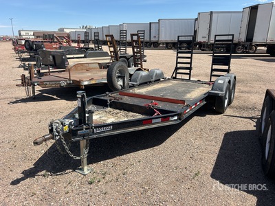 2018 MMDI 614SLTD 14 ft T/A Plant Trailer
