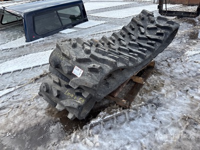 Quantity of (2) 25 in Rubber Tracks