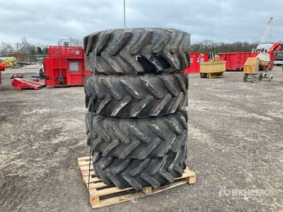 Quantity of (4) 15.5/80R24 Tires