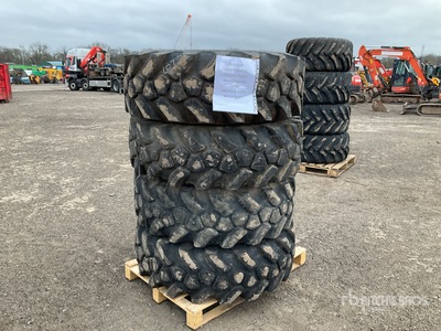 Quantity of (4) 15.5x25 Tires