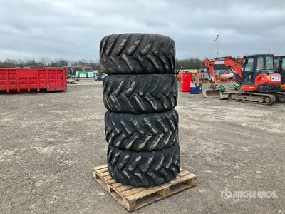 Quantity of (4) 500x60R22.5 Tires