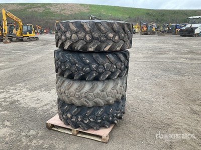 Quantity of (4) 15.5x25 Tires