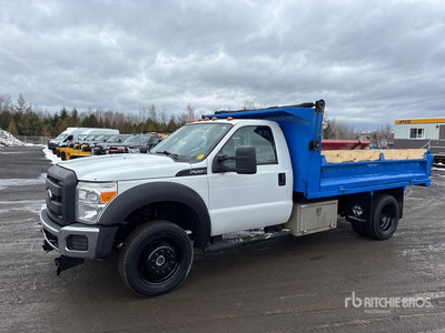 2014 Ford F-550 XL 4x4 Dump Truck