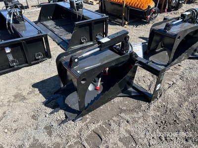 2025 GIYI GY-SGB20 20 in Stump Skid Steer Grapple Bucket (Unused)